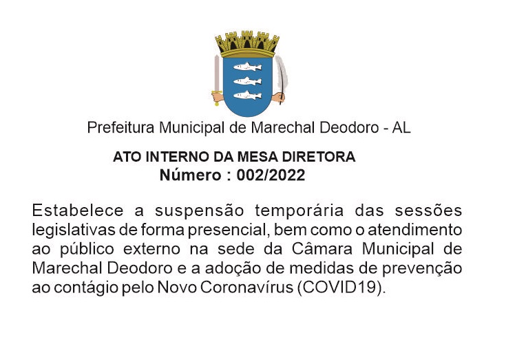 ATO INTERNO DA MESA DIRETORA N° 02/2022 